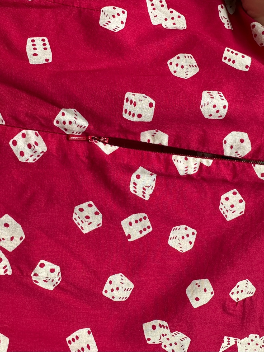 EMILY AND FIN ModCloth 50s style midi dress with dice - Picture 6 of 6